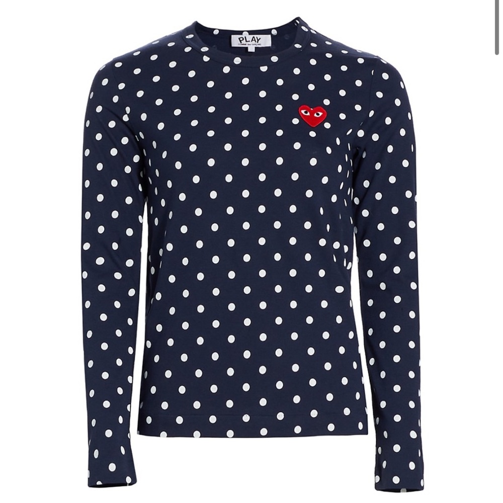 Comme de garçons Polka Dot long sleeve